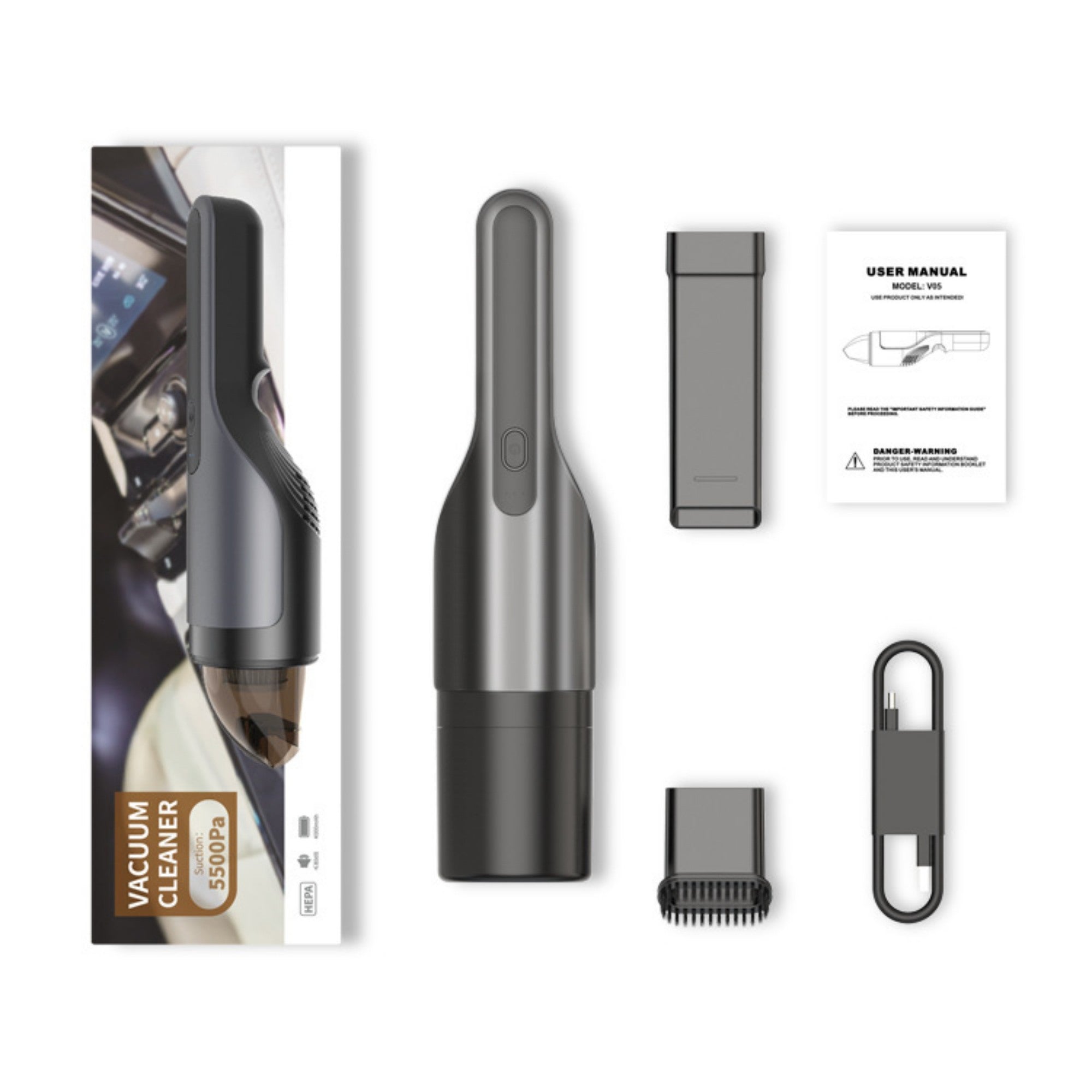 Wireless Charging Of Car Mounted Vacuum Cleaner